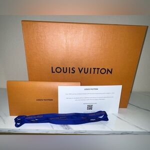 Huge Louis Vuitton gift box with extras